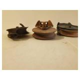 Three Vintage Pulleys
