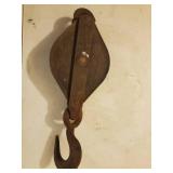 Three Vintage Pulleys