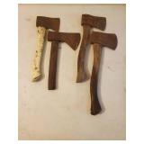 Four Vintage Hatchets