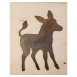 Collection Of Vintage Metal Animal Cutouts