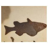 Collection Of Vintage Metal Animal Cutouts