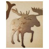 Collection Of Vintage Metal Animal Cutouts