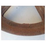 Pair Of Old Iron Wheels