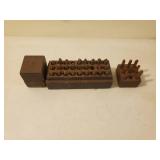 Collection Of Vintage Metal Stamps