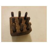 Collection Of Vintage Metal Stamps