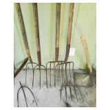 Collection Of Antique Farm Tools