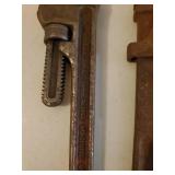 Vintage Pipe Wrench Lot