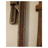 Vintage Pipe Wrench Lot