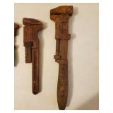 Vintage Pipe Wrench Lot