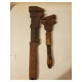 Vintage Pipe Wrench Lot