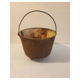 Vintage Cast Iron Witches Cauldron