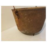 Vintage Cast Iron Witches Cauldron