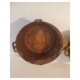 Two Vintage Cast Iron Pots