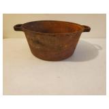 Two Vintage Cast Iron Pots