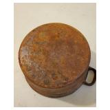 Two Vintage Cast Iron Pots