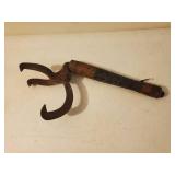 Old Hand Held Log Grabber