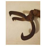 Old Hand Held Log Grabber