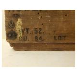 Old Wood (9 Fuzes., Bomb Nose.) Crate