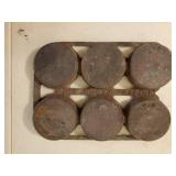 Vintage Cast Iron Corn Tray And Muffin Pan No. 8