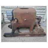 Old International Harvester Tractor Engine