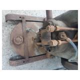 Old International Harvester Tractor Engine
