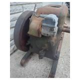 Old International Harvester Tractor Engine