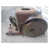 Old International Harvester Tractor Engine