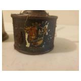 Three Old Oil Cans