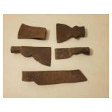 Five Old Hammer/Hatchet Heads