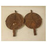 Two Vintage Pieces Of Cast Iron