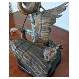 Bronze Herons Sculpture