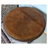 Henredon Round Wood Accent Table