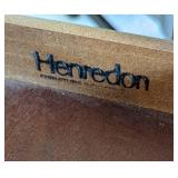 Henredon Round Wood Accent Table