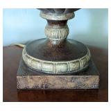 Ornate Bronze Table Lamp