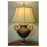 Ornate Bronze Table Lamp