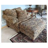 Henredon Armchair and Ottoman