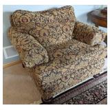 Henredon Armchair and Ottoman