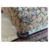 Henredon Armchair and Ottoman