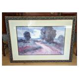 Framed Colorful Scenic Print