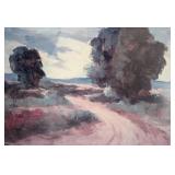 Framed Colorful Scenic Print