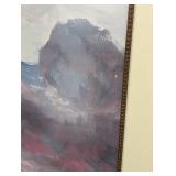Framed Colorful Scenic Print