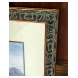 Framed Colorful Scenic Print