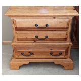 Belle Reve King Bed Frame and Matching Nightstands