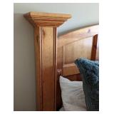 Belle Reve King Bed Frame and Matching Nightstands