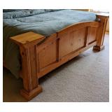 Belle Reve King Bed Frame and Matching Nightstands