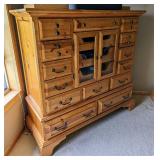 Tall Wood Dresser by Belle Reve