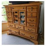 Tall Wood Dresser by Belle Reve