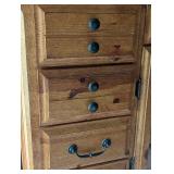 Tall Wood Dresser by Belle Reve