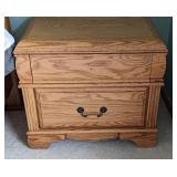 Queen Bed Frame and Nightstand