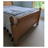 Queen Bed Frame and Nightstand
